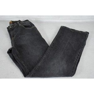7 For All Mankind Jeans Black Bootcut Womens Size 29 Style U075080U-055U